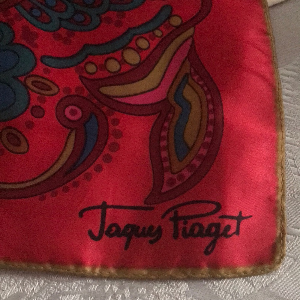 Jacques Piaget square scarf